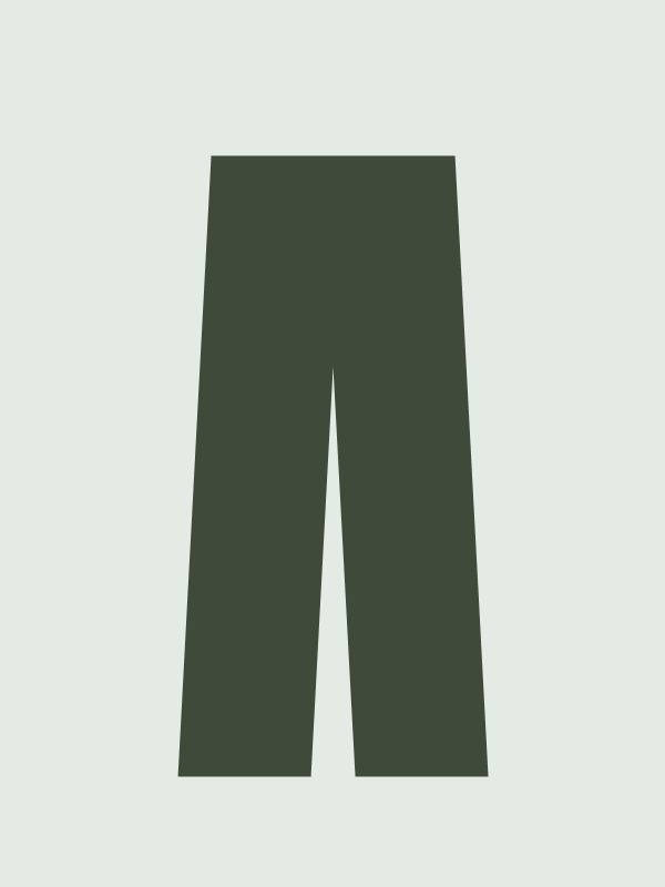 Olive trousers